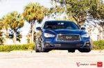 Infiniti Q50S by Naples Speed on Vossen Wheels (VFS-10) 2018 года